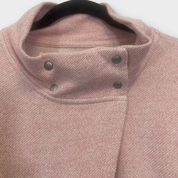 Gap Maternity nursing snap sweatshirt pockets potpourri pink size XXL - Picture 5 of 10